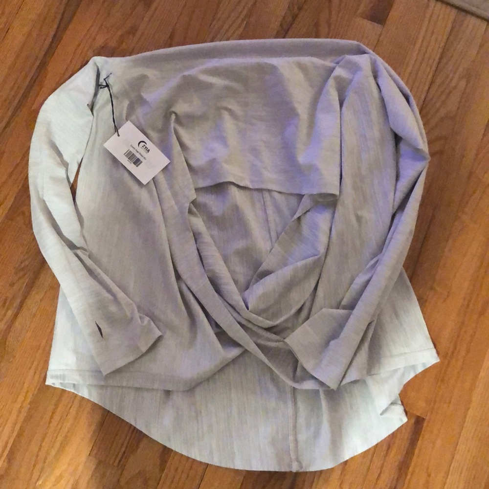 Brand new cream yoga shawl (Zyia)